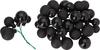 Christmas balls made of glass on wire, 36 pieces, Ø 20 / 25 / 30 mm