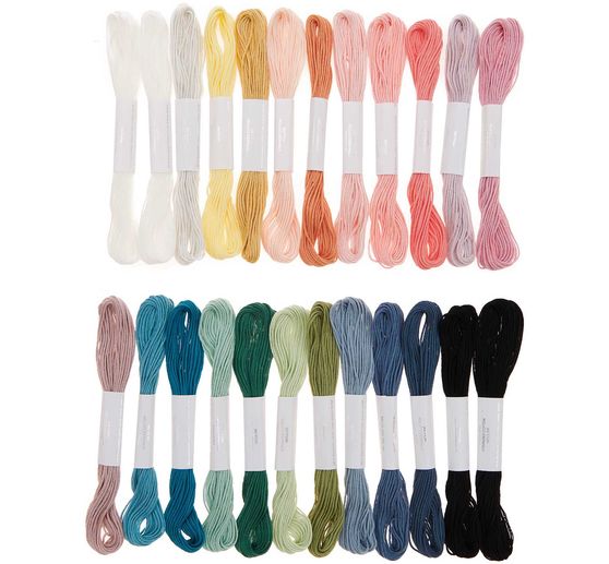 Rico Design Embroidery thread set multicolour