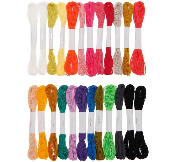 Rico Design Embroidery thread set multicolour