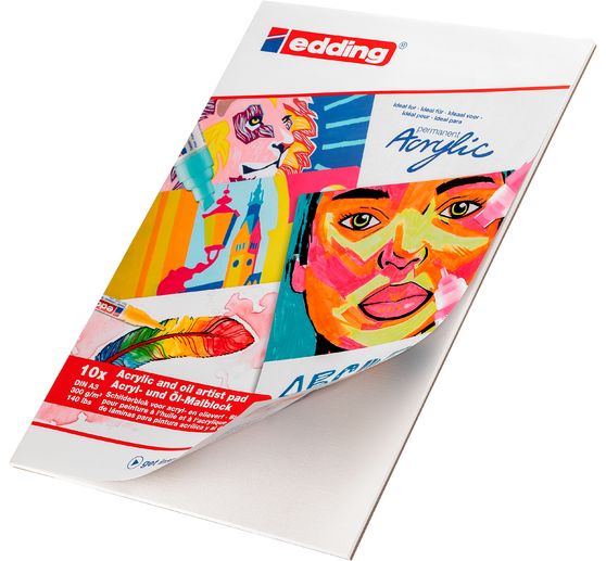 edding Acryl/olie schilderen blok