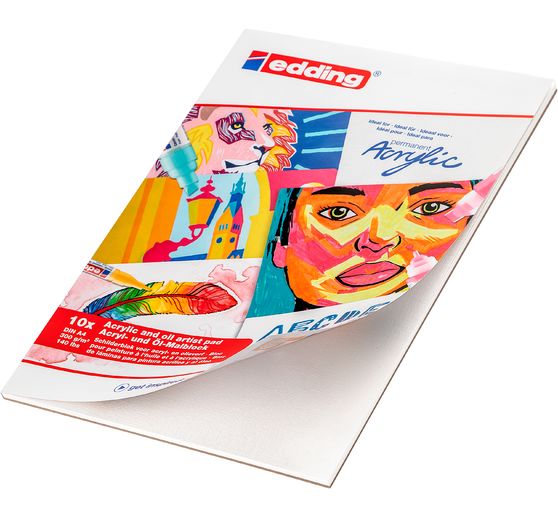 edding Acryl/olie schilderen blok