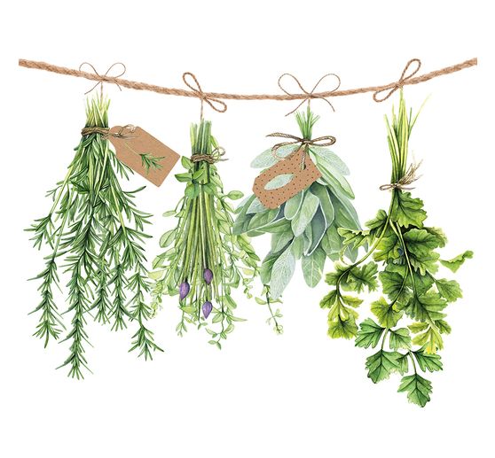Napkin "Fresh herbs"