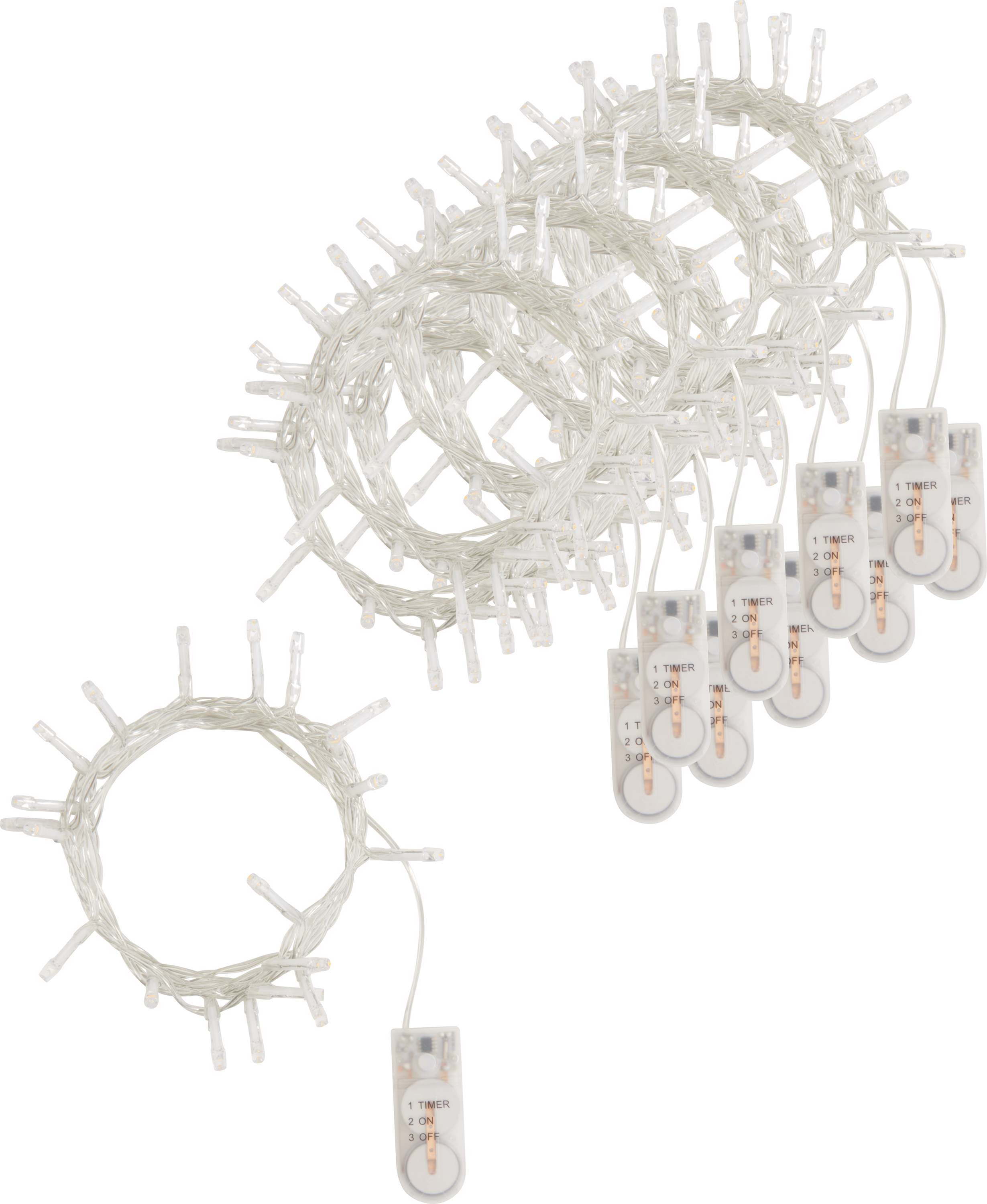Emos LED-lichtketting - Warm wit - 2.35 m - Vuurwerk - Nano