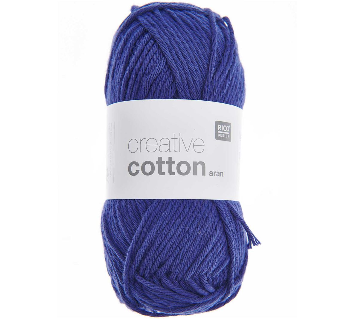 Rico Design Creative Cotton aran - Viooltjes