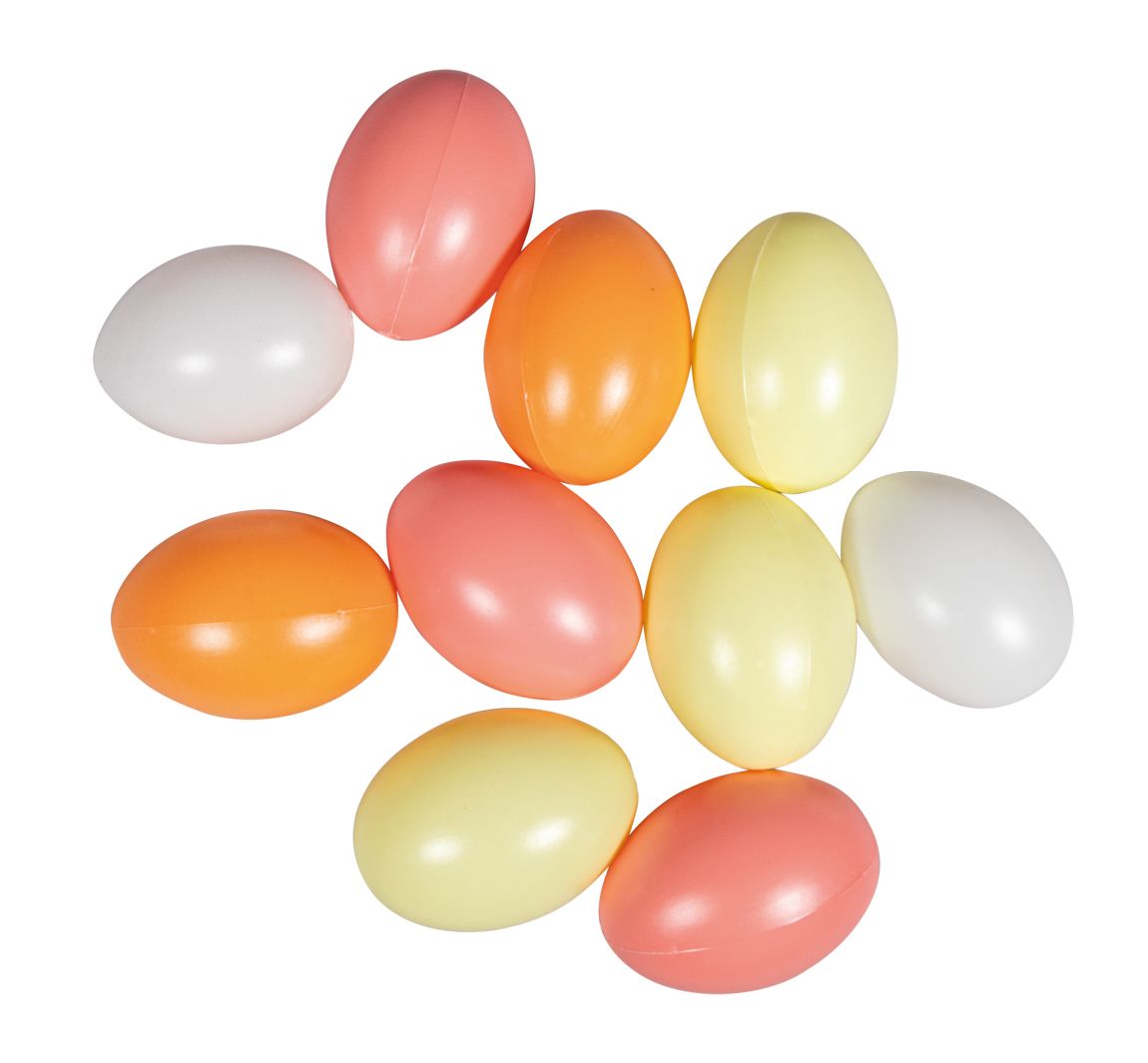 Deco eieren pastel - Pastel apricot