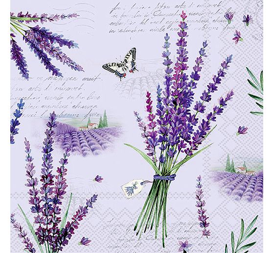 Servet "Lavendel Poëzie"