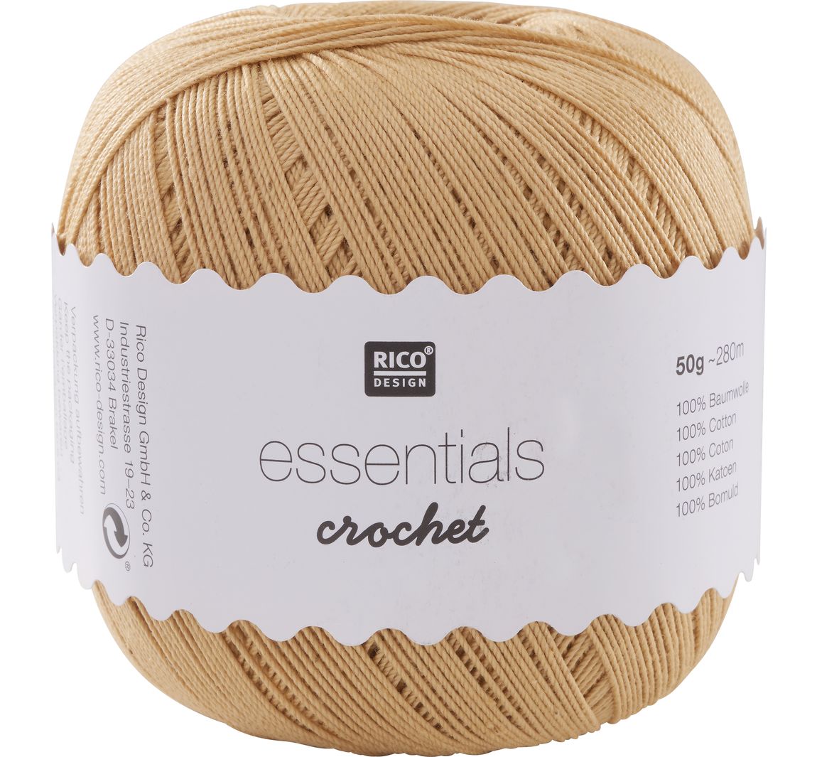 Rico Design Essentials Crochet - Goud