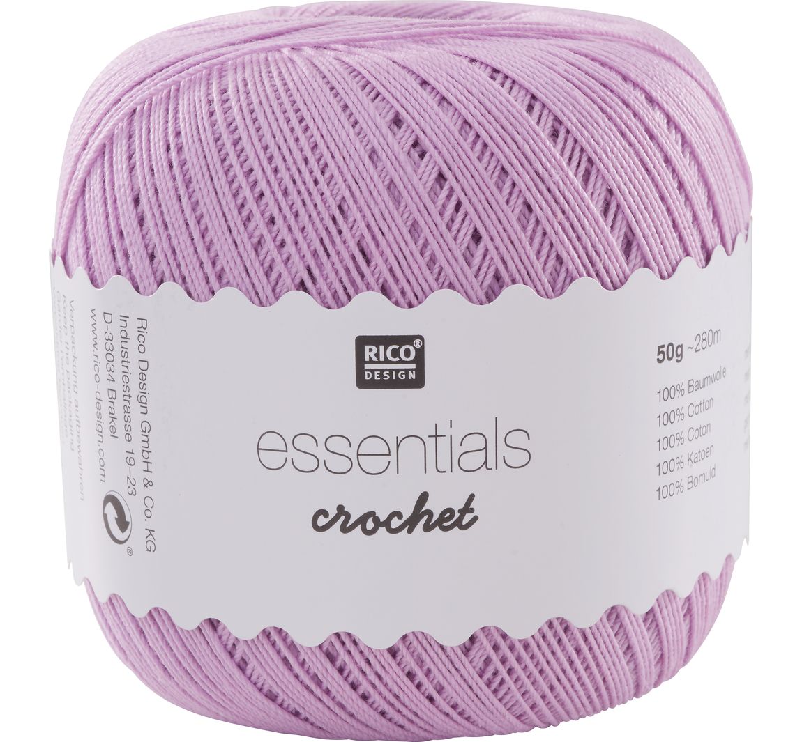 Rico Design Essentials Crochet - Lila