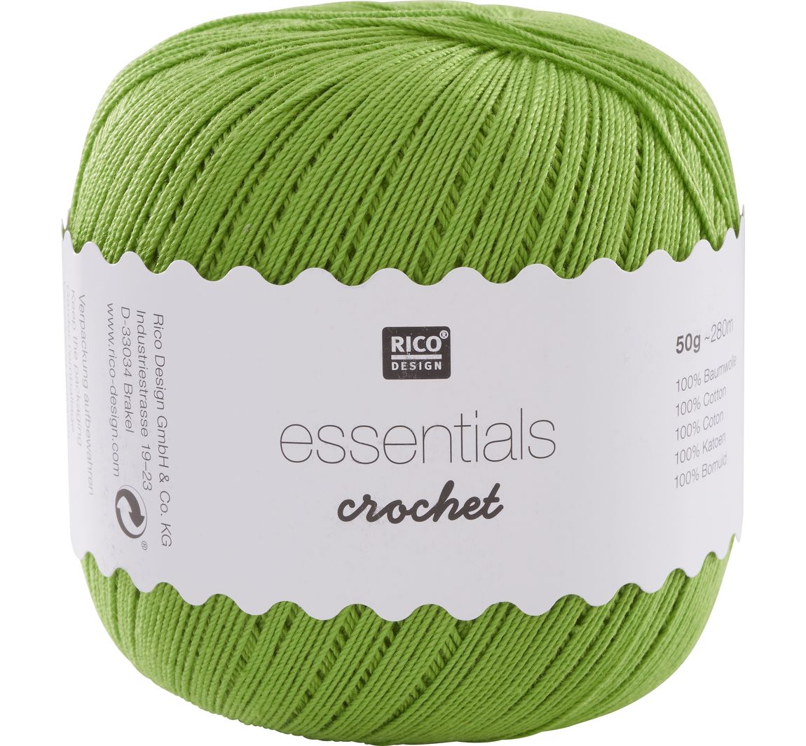 Rico Design Essentials Crochet - Lichtgroen