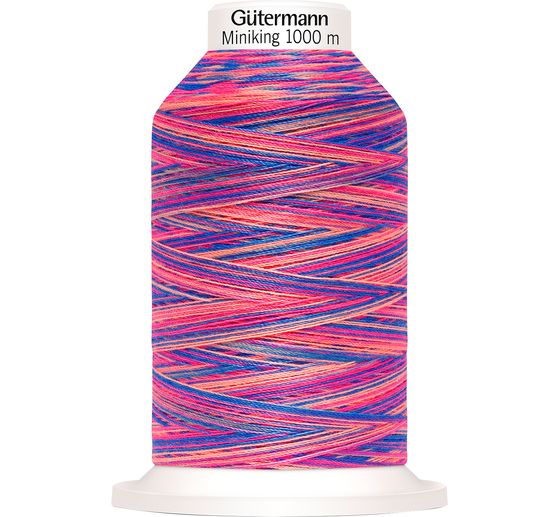 Gütermann Sewing thread Miniking Multicolor, No. 120
