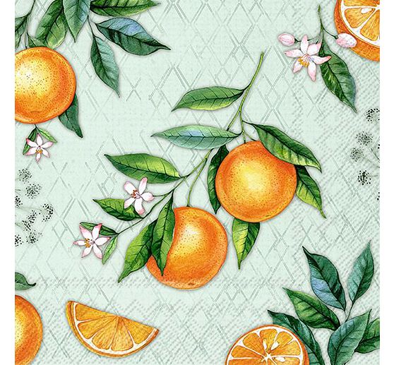 Napkin "Orange garden"