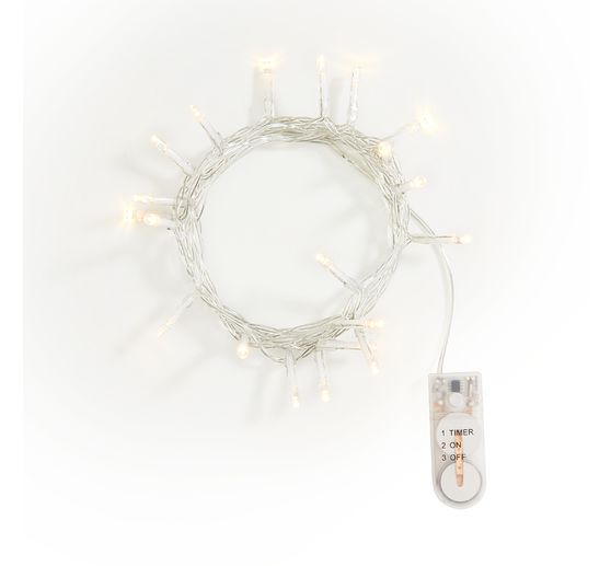 VBS Mini LED chains of lights with timer, 10 pieces