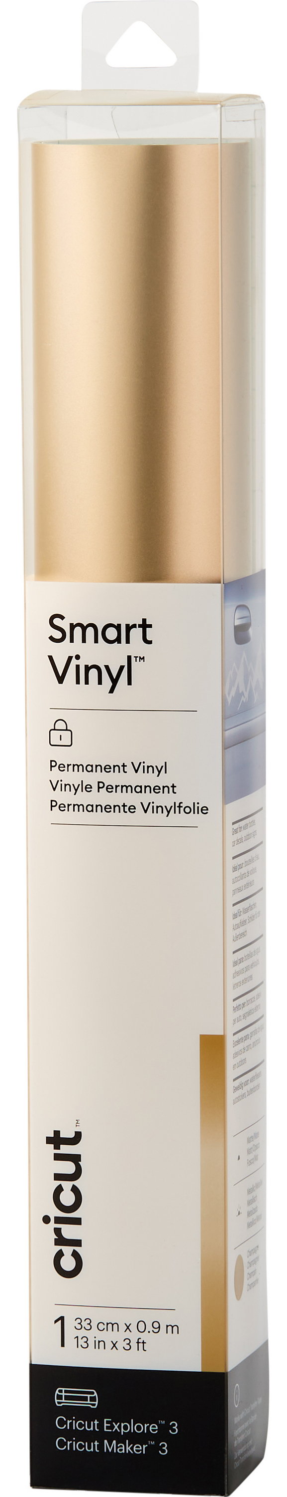 Cricut self-adhesive vinyl foil Smart Vinyl - Permanent, 33 x 90 cm - VBS  Hobby