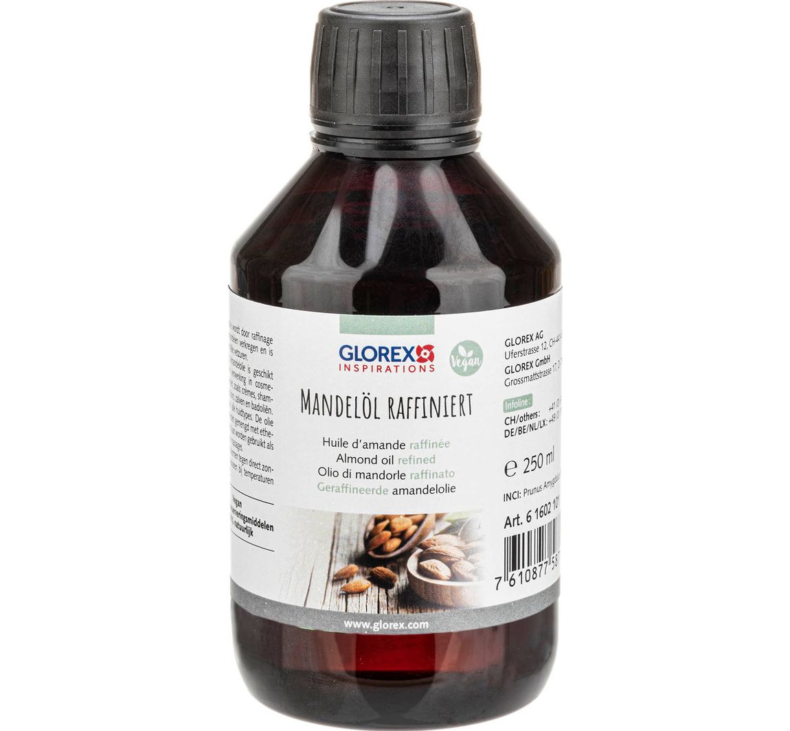 Amandelolie, geraffineerd - 250 ml