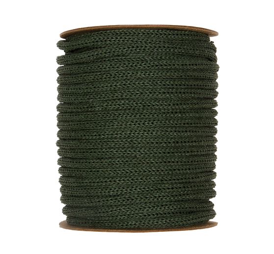 Knitted tube from paper yarn, 30m