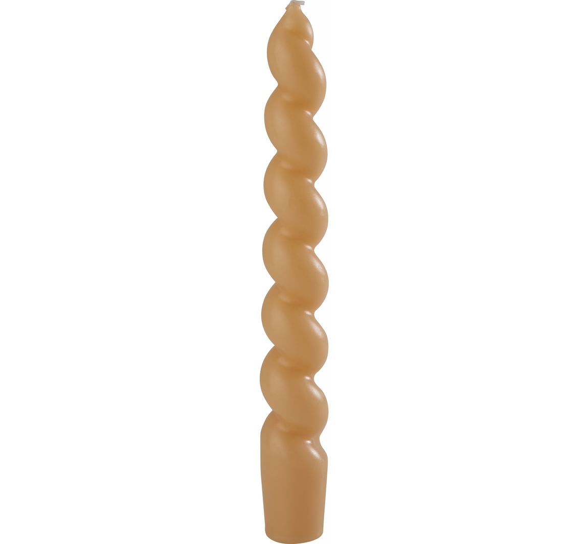 Spiraalvormige kaars - Vanilla
