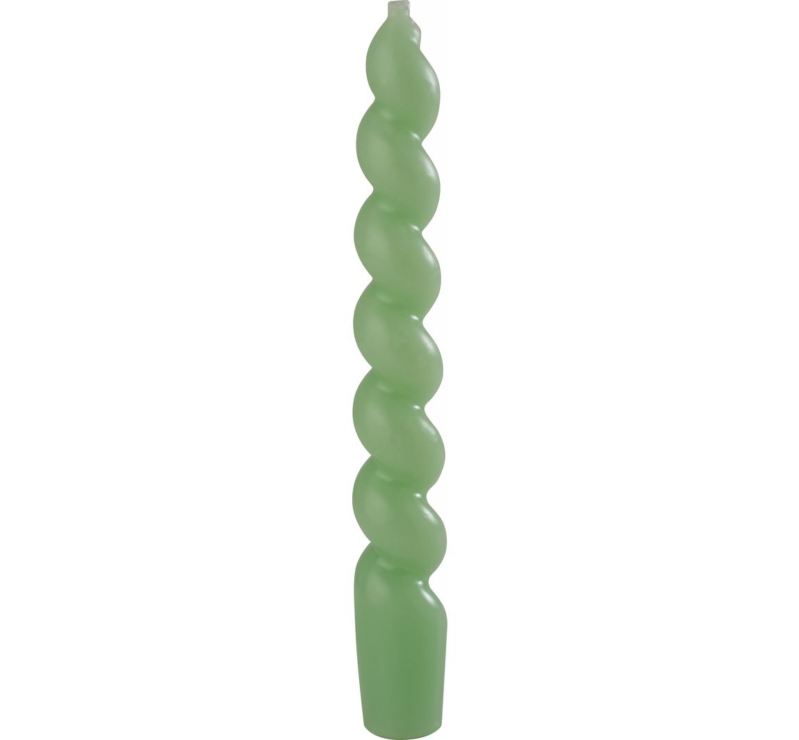 Spiraalvormige kaars - Mint