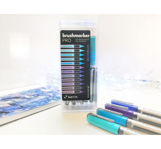 Karin Brushmarker PRO Set,12 kleuren