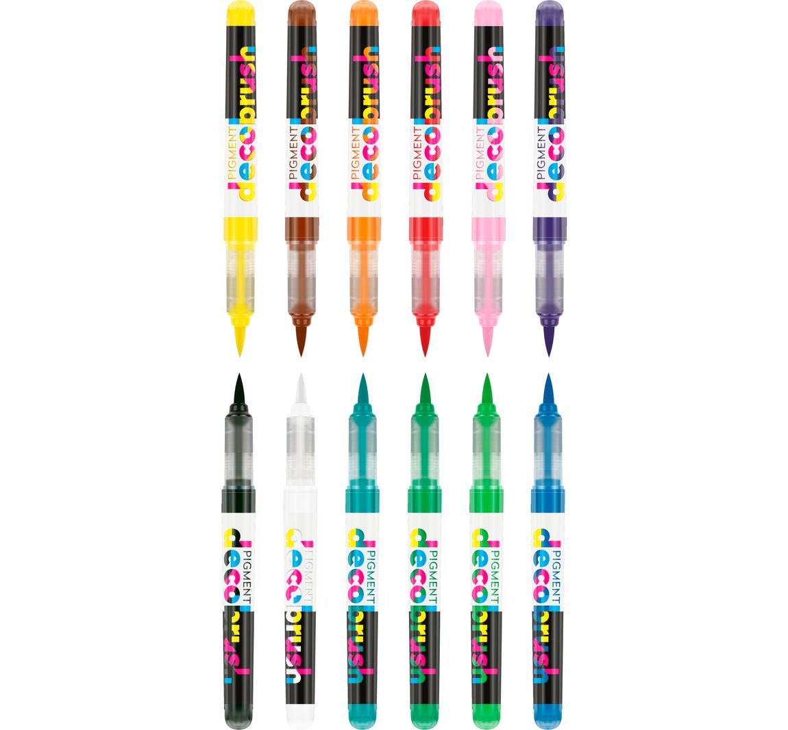 Karin PIGMENT Decobrush Collection  - Basic Colors