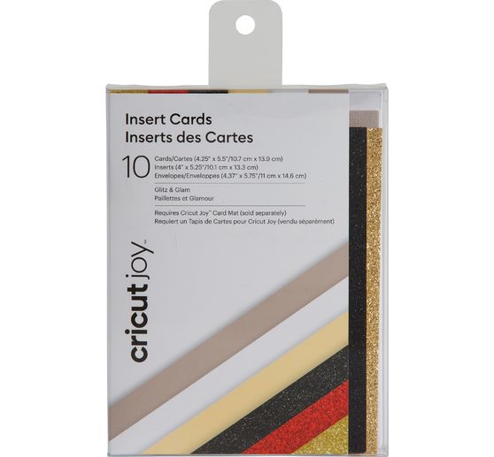 Cricut Joy double cards with inserts & envelopes "Insert Cards", 10.7 cm x 13.9 cm