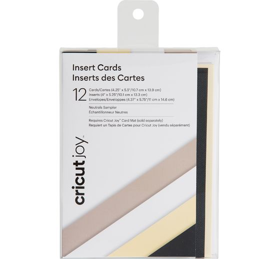Cricut Joy double cards with inserts & envelopes "Insert Cards", 10.7 cm x 13.9 cm