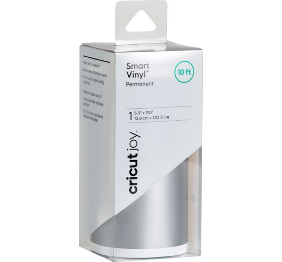 Cricut Joy zelfklevende vinyl folie - glanzend "Smart Vinyl - Permanent", 13,9 x 304,8 cm