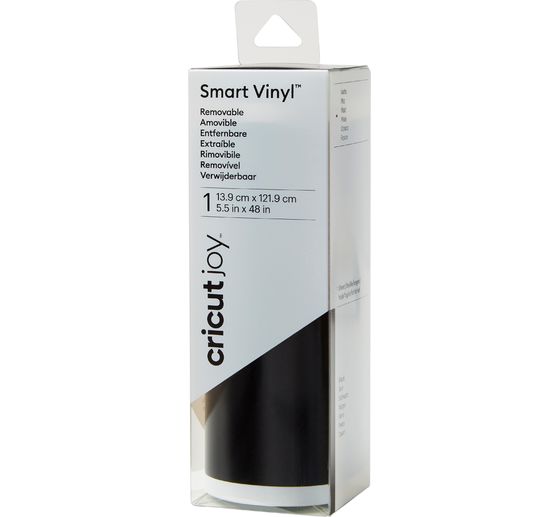 Cricut Joy zelfklevende vinyl folie - mat "Smart Vinyl - Removable", 13,9 x 121,9 cm