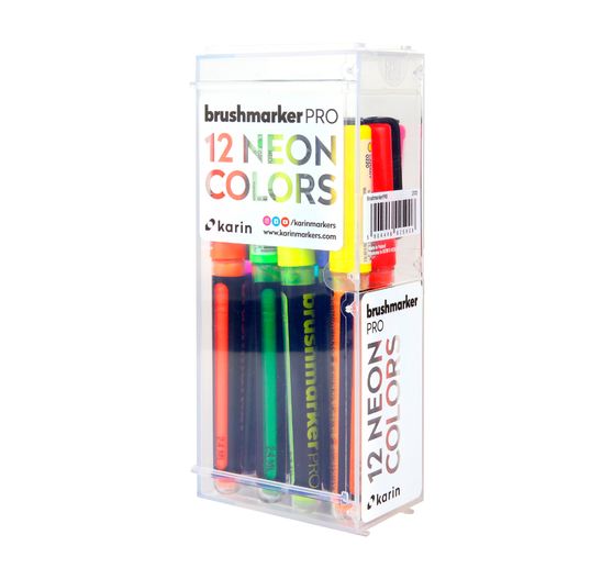 Karin Brushmarker PRO Set,12 kleuren