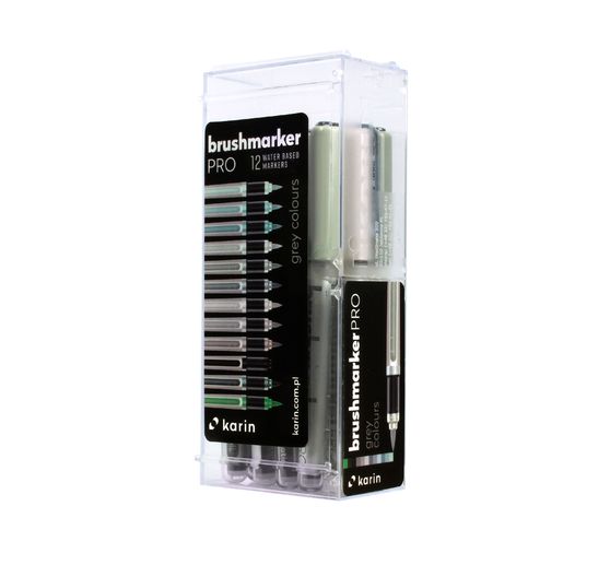 Karin Brushmarker PRO Set,12 kleuren