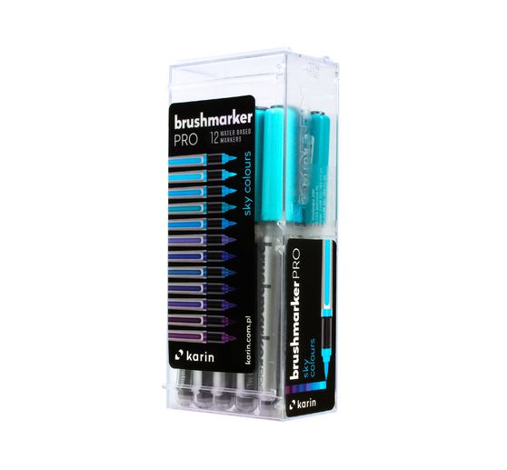 Karin Brushmarker PRO Set,12 kleuren