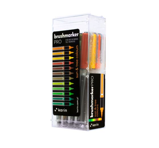 Karin Brushmarker PRO Set,12 kleuren
