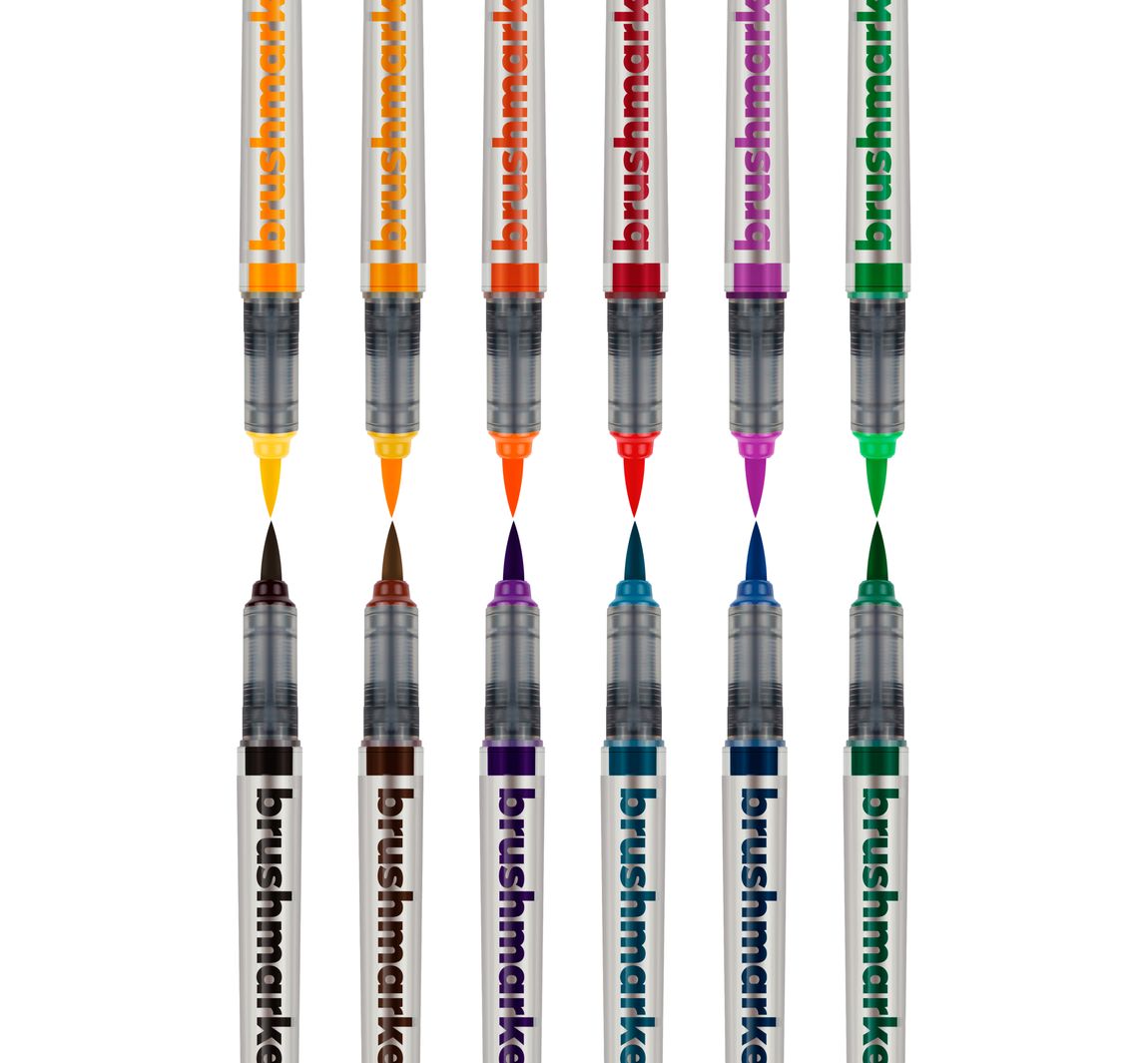 Karin Brushmarker  PRO Set,12 kleuren - Basic Colors