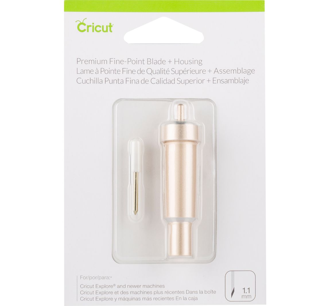 Cricut messen "Premium Fine-Point" - met mesbehuizing/houder