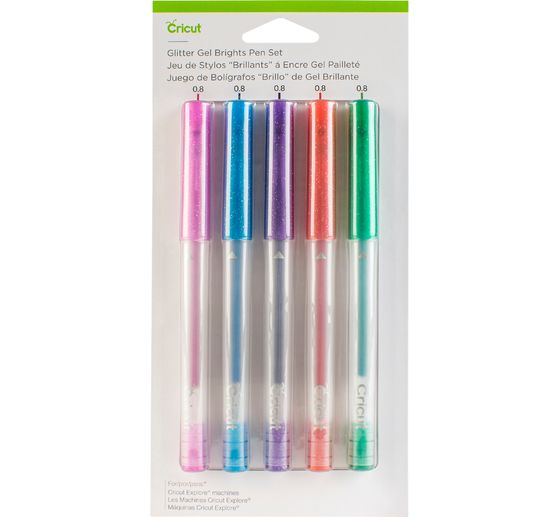 Cricut pennen "Point Gel Pen Medium - Glitter"