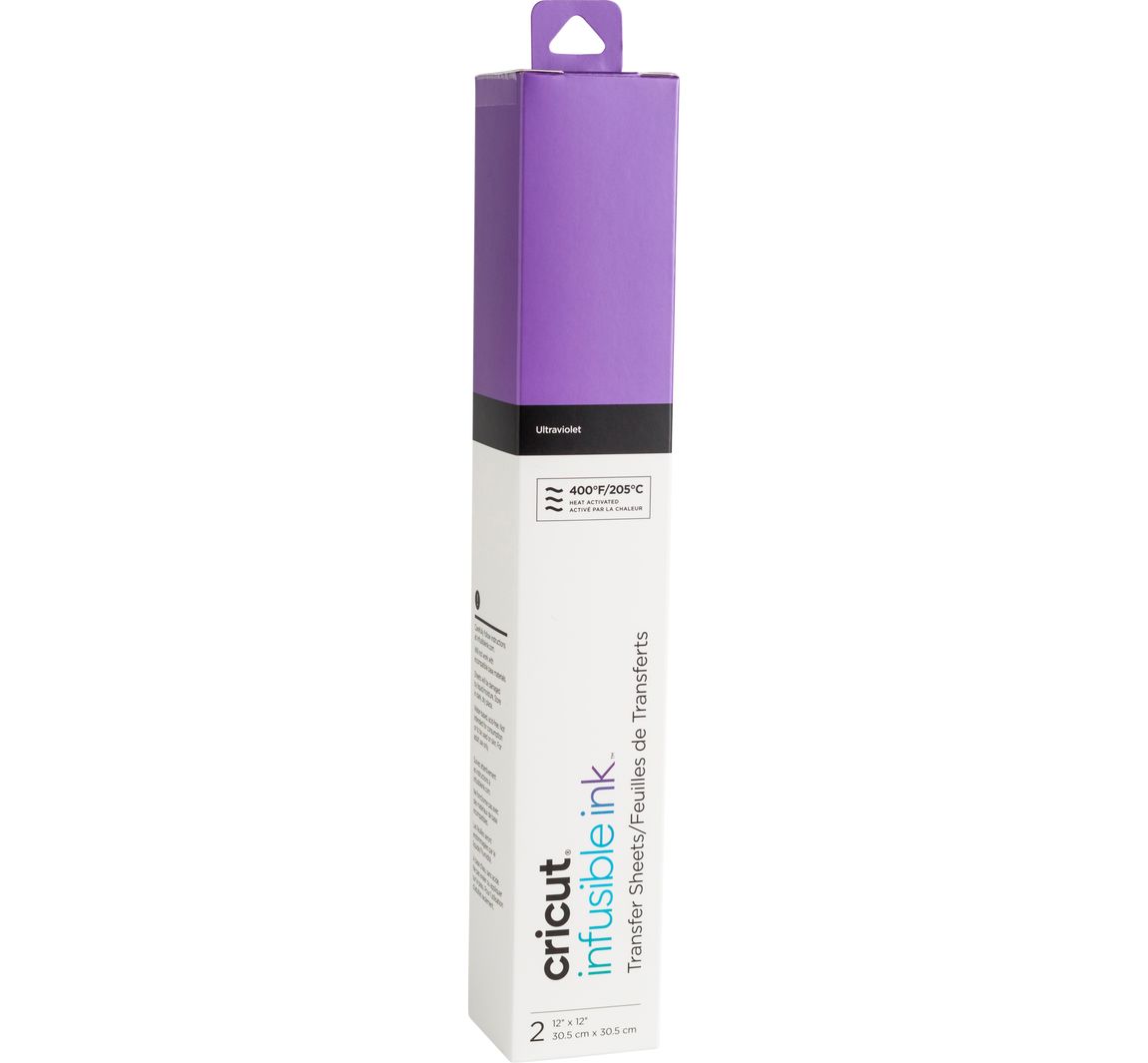 Cricut Uni transferblad "Infusible Ink", 30,5 x 30,5 cm - Ultraviolet