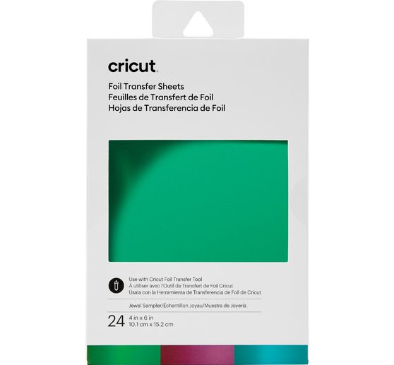 Cricut transfer folie "Foil Transfer - Sheets Sampler" 