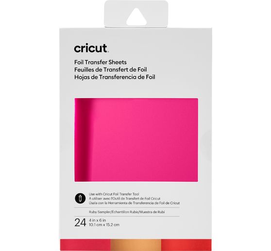 Cricut transfer folie "Foil Transfer - Sheets Sampler" 