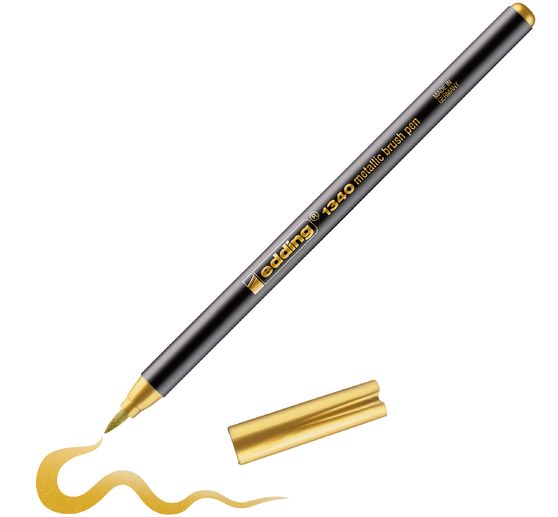 edding 1340 Penseelpen "Metallic"