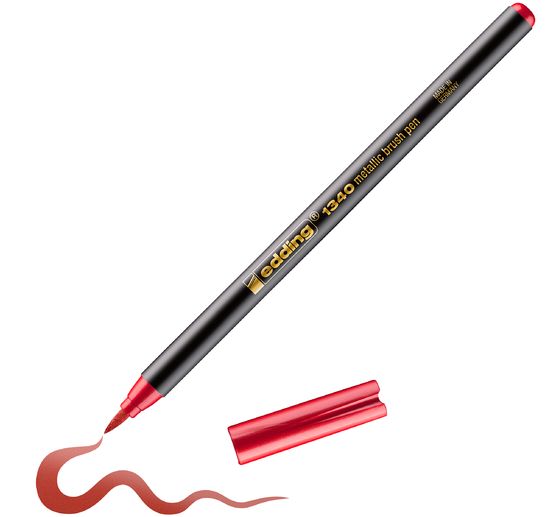 edding 1340 Penseelpen "Metallic"