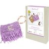 BeaLena DIY creatieve set "Paper ribbon clutch" Lila