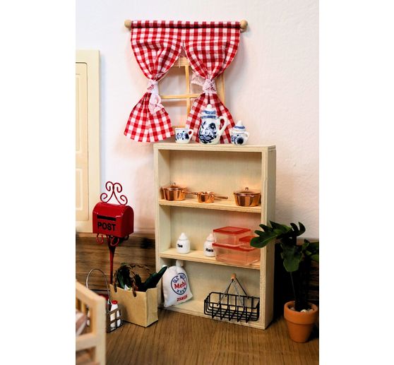 Miniature shelf