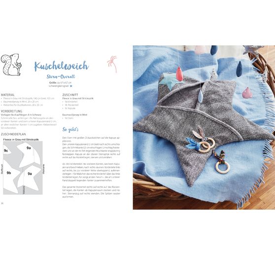 Boek "Klitzeklein & kuschelweich - Einfach niedliche Nähideen für Babys"