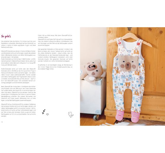 Boek "Klitzeklein & kuschelweich - Einfach niedliche Nähideen für Babys"