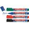 edding 360 Whiteboard marker "Bullet tip", 1.5-3 mm Set of 4