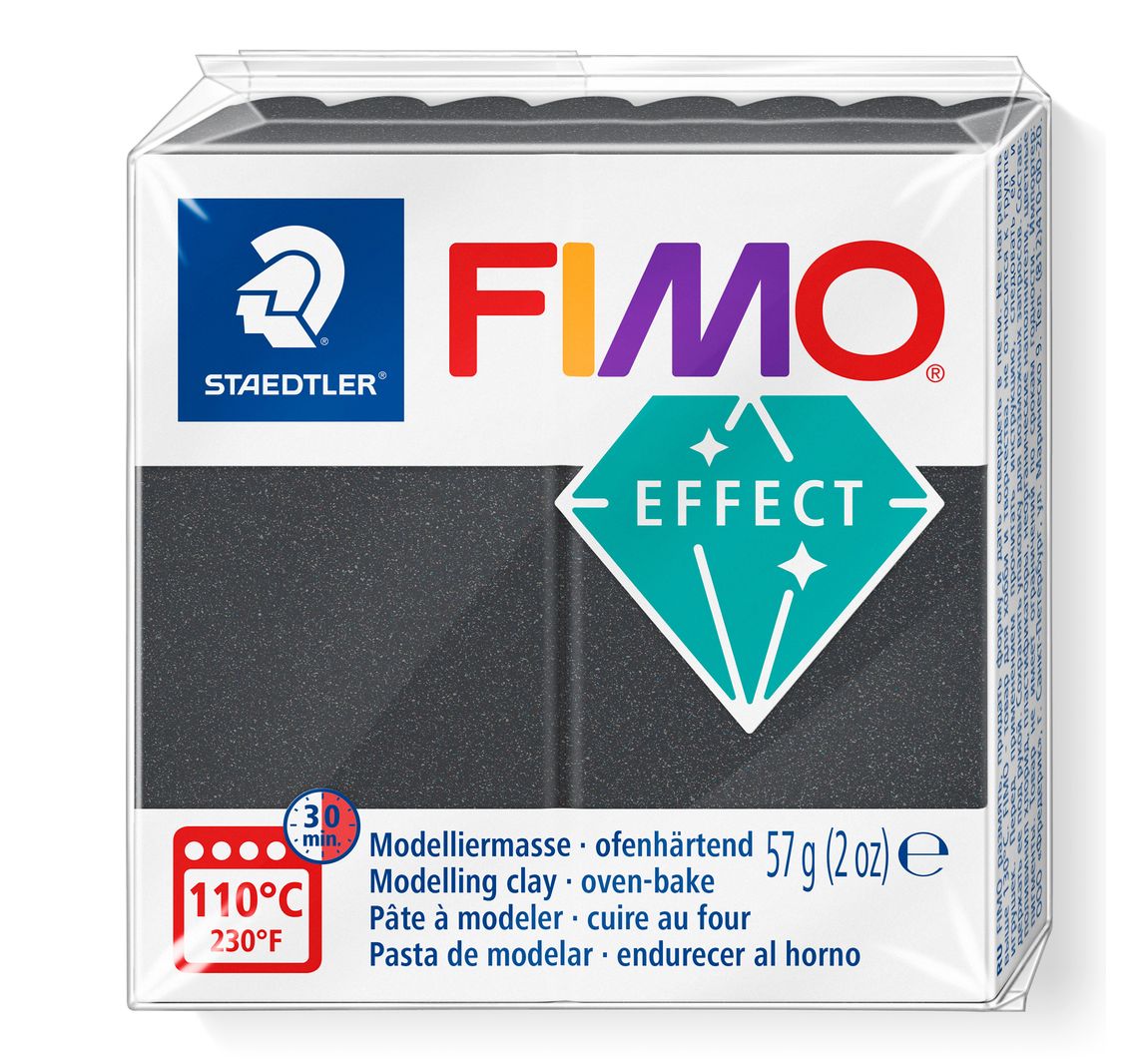 FIMO effect "Metallic" - Staal Grijs