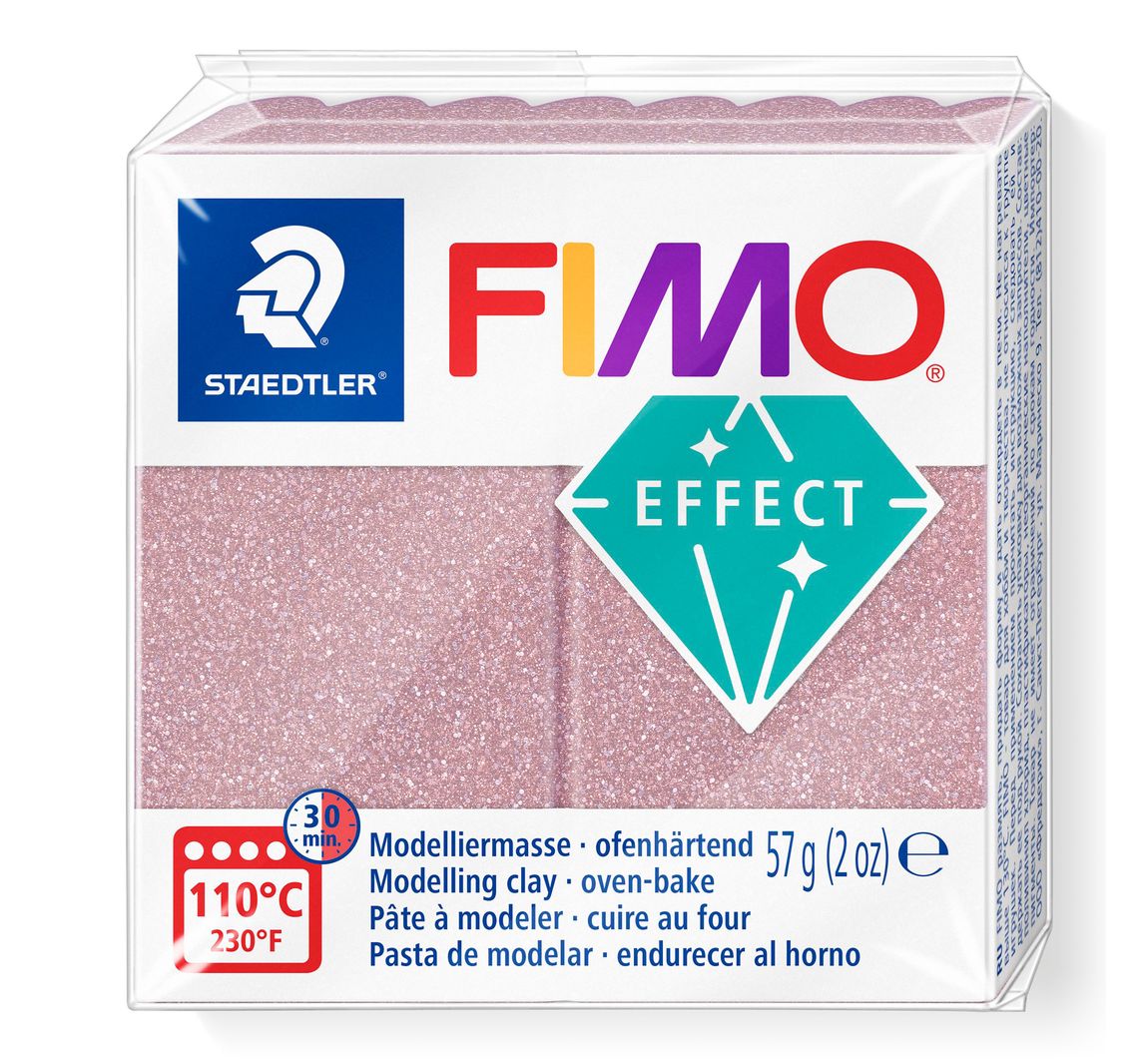 FIMO effect "Glitter" - Roségoud