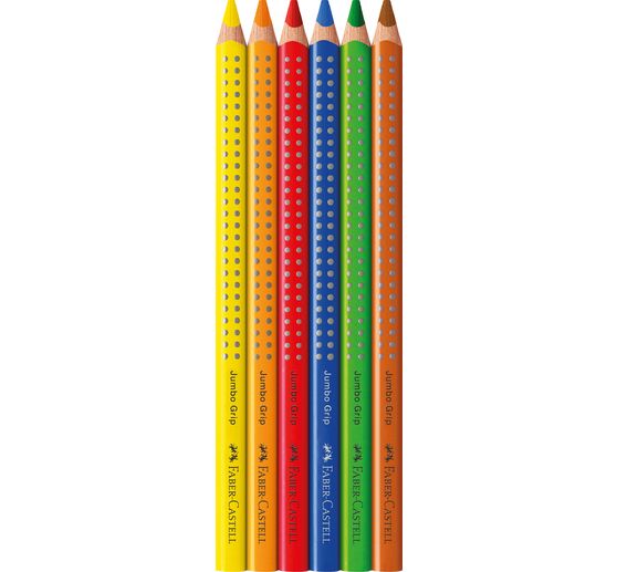FABER-CASTELL Colour pencils "Jumbo Grip"
