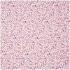 Cotton fabric "Small flowers" Pink