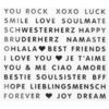 itoshii Opstrijkbare motieven Soulmate