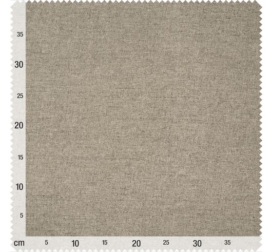 Motif fabric linen look "Uni"